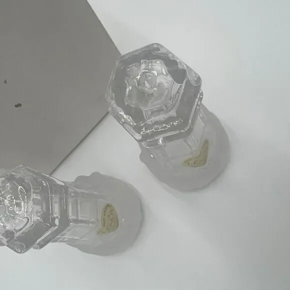 Lenox Crystal Lighthouse Salt and Pepper Shakers with Box - Picture 4 of 7